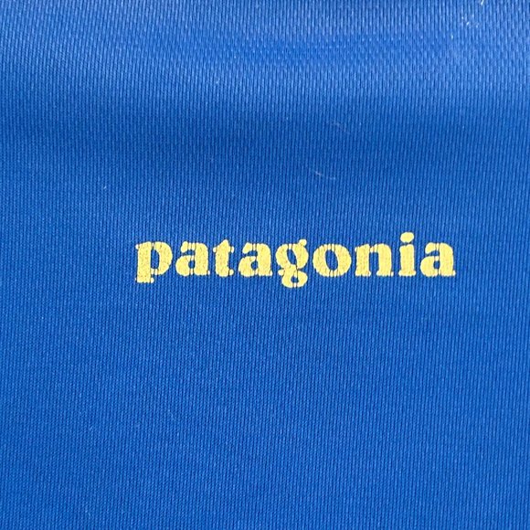 Patagonia Common Thread Initiative Blue Raglan Sleeve Round Neck T Shirt Size S - Picture 4 of 5